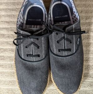 Ben Sherman Sherman Oxford Lace Up with Rubber Sole and Jute base